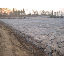 GM parede de gabion de gaiola de pedra galvanizada a quente